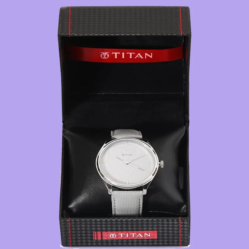 Titan Analog Workwear Grey Dial Men's Watch | 1802SL12